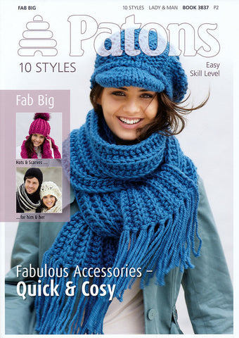 10 Styles in Patons Fab Big (3837)