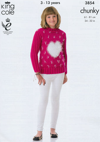 Sweaters in King Cole Chunky (3854)