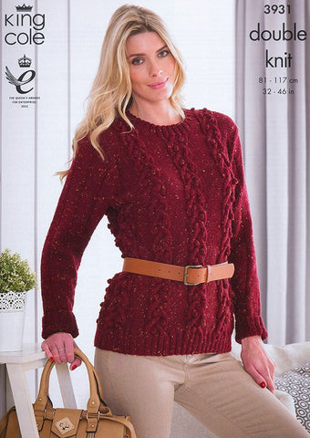 Sweaters in King Cole Moods Duet DK (3931)