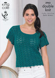Cardigan and Top in King Cole Smooth DK (3943)