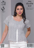 Cardigan and Top in King Cole Smooth DK (3943)
