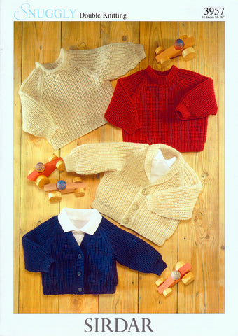 Cardigans and Sweaters in Sirdar Snuggly DK (3957)