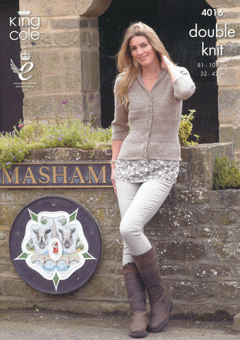 Cardigan and Coatigan in King Cole DK (4016)