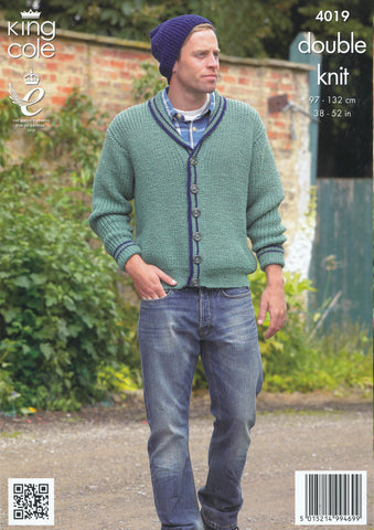 Sweater, Cardigan and Hat in King Cole DK (4019)