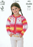 Cardigan and Pullover in King Cole DK (4093)