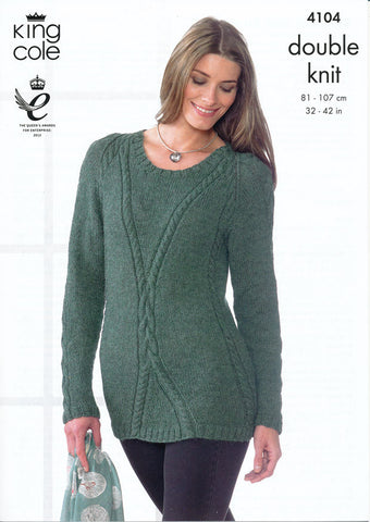 Sweater and Tunic in King Cole DK (4104)