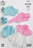 Cardigans in King Cole Baby DK (4155)