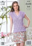 Cardigan and Top in King Cole DK (4159)