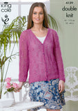 Cardigan and Top in King Cole DK (4159)