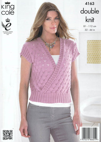 Sweater and Bolero in King Cole DK (4163)