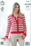 Cardigan and Top in King Cole DK (4167)