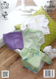 Baby Set in King Cole DK (4190)