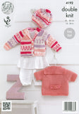 Babies Cardigans and Beret in King Cole Cherish and Cherished DK (4192)