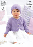 Cardigans and Hat in King Cole Cherish and Cherished DK (4194)