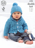 Cardigans and Hat in King Cole Cherished DK (4198)