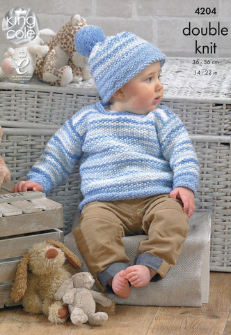 Baby Set in King Cole DK (4204)