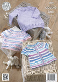 Baby Set in King Cole DK (4206)