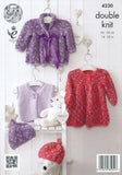 Baby Set in King Cole DK (4230)