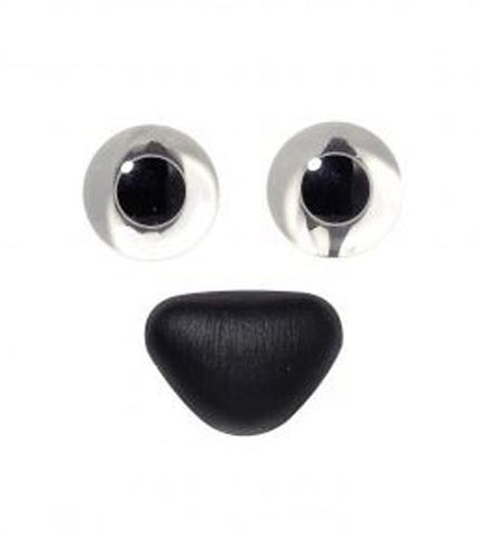 Bergere de France Eyes and Nose Kit - Transparent