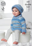 Baby Set in King Cole DK (4309)
