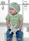 Baby Set in King Cole DK (4312)