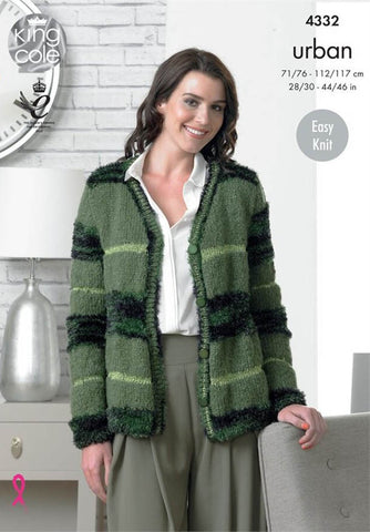 Cardigans in King Cole Urban (4332)
