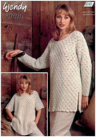 Ladies Tunic in Wendy Aran (4345) Digital Version