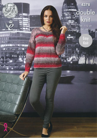 Tops in King Cole Shine DK (4378)