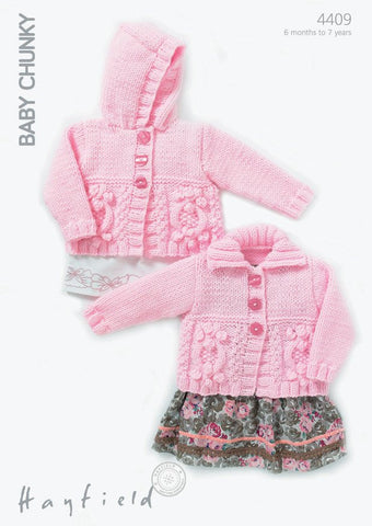 Cardies In Hayfield Baby Chunky (4409)