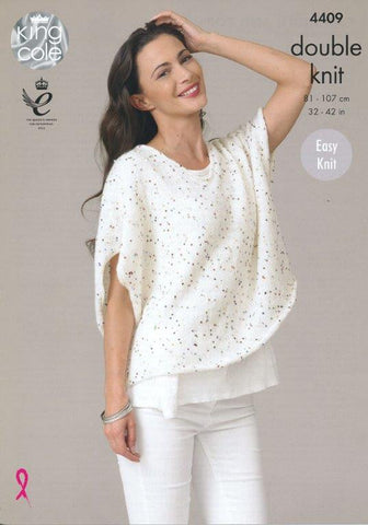 Cardigan and Top in King Cole Galaxy DK (4409)