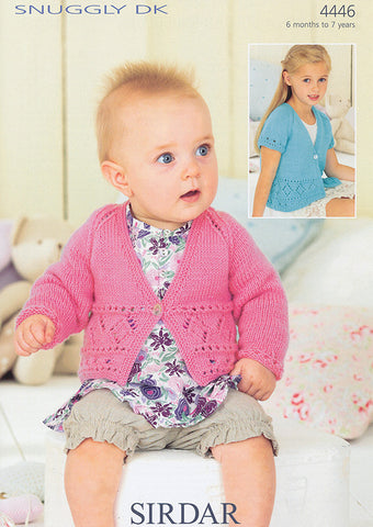 Cardigans in Sirdar Snuggly DK (4446)