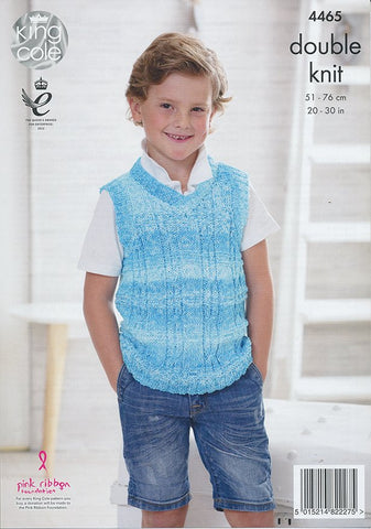 Sweater in King Cole Vogue DK (4465)