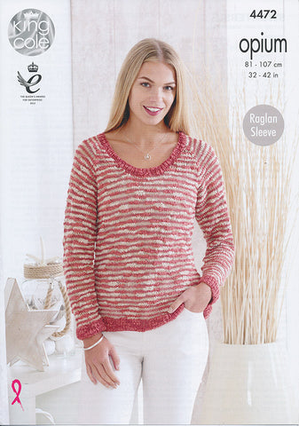 Sweaters in King Cole Opium (4472)