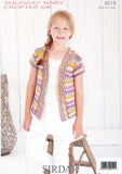 Cardigans in Sirdar Snuggly Baby Crofter DK (4519)