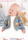Cardigans in Sirdar Snuggly Baby Crofter DK (4519)