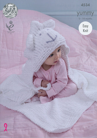 Cocoon and Blanket in King Cole Yummy (4534)