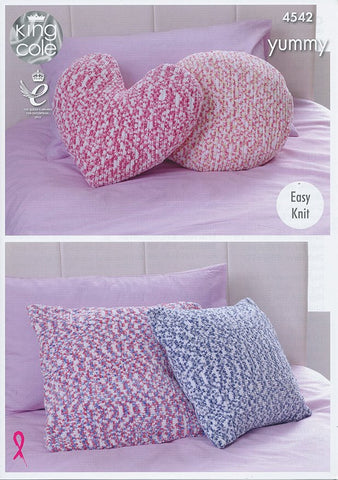 Cushions in King Cole Yummy (4542)