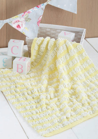 Blankets in Sirdar Snuggly Bubbly and Snuggly DK (4553) - Digital Version