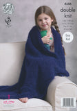 Blankets and Teddy in King Cole Embrace DK (4586)