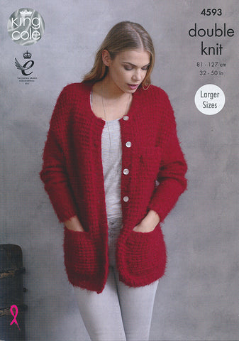 Jackets in King Cole Embrace DK (4593)