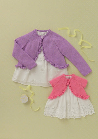 Babies and Girls Cardigans in Hayfield Baby Sparkle (4611)