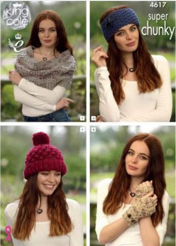Accessories in King Cole Super Chunky Twist - Big Value (4617)