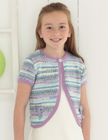 Babies and Girls Cardigans in Sirdar Snuggly Baby Crofter DK and Snuggly DK (4633)