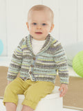 Babies and Boys Cardigans in Sirdar Snuggly Baby Crofter DK (4634)