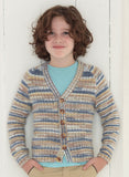 Babies and Boys Cardigans in Sirdar Snuggly Baby Crofter DK (4634)