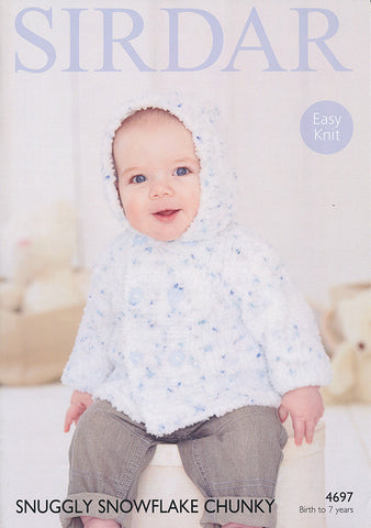 Boy's Jacket in Sirdar Snuggly Snowflake Chunky (4697)