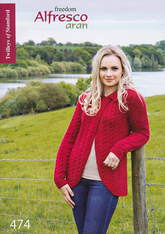 Freedom Alfresco Aran book by Twilleys (474)