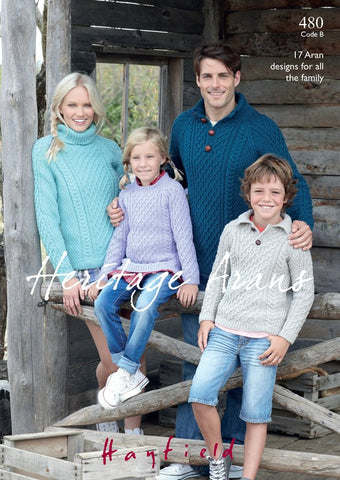 Incredible Family Aran Knits (480B)
