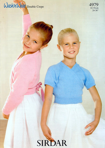 Tops in Sirdar Wash 'n' Wear Double Crepe DK (4979)