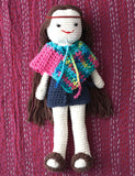 Campervan Blanket and Cushion In Wendy (5739)